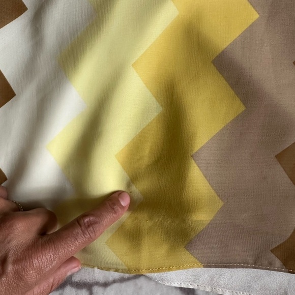 dress the population dress S Zigzag Lace-Up Coverup, 70s Style , Disco, Sequins - Picture 6 of 9